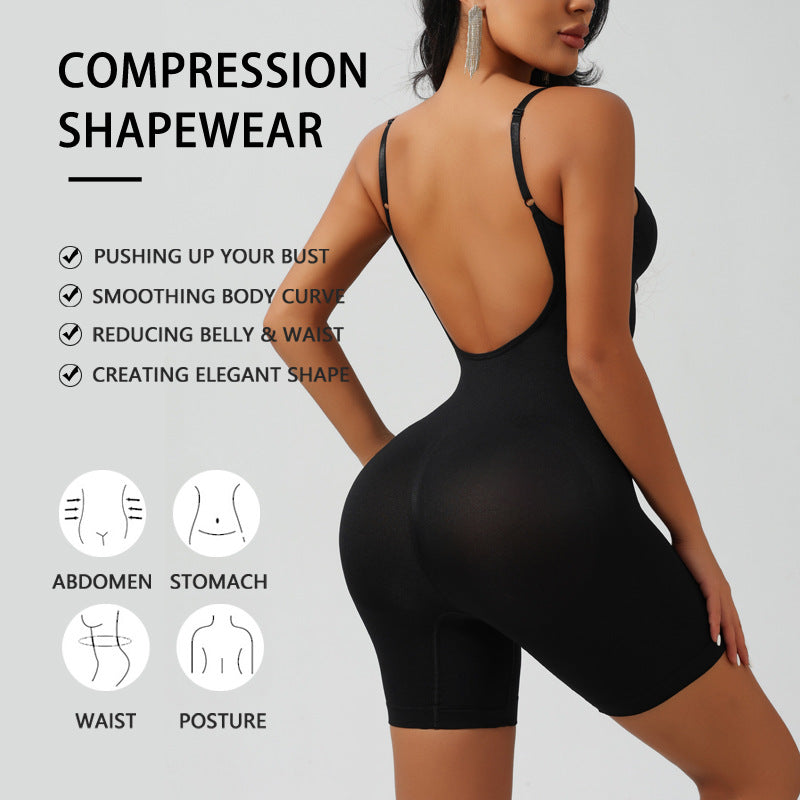 One-piece Low-back shapewear