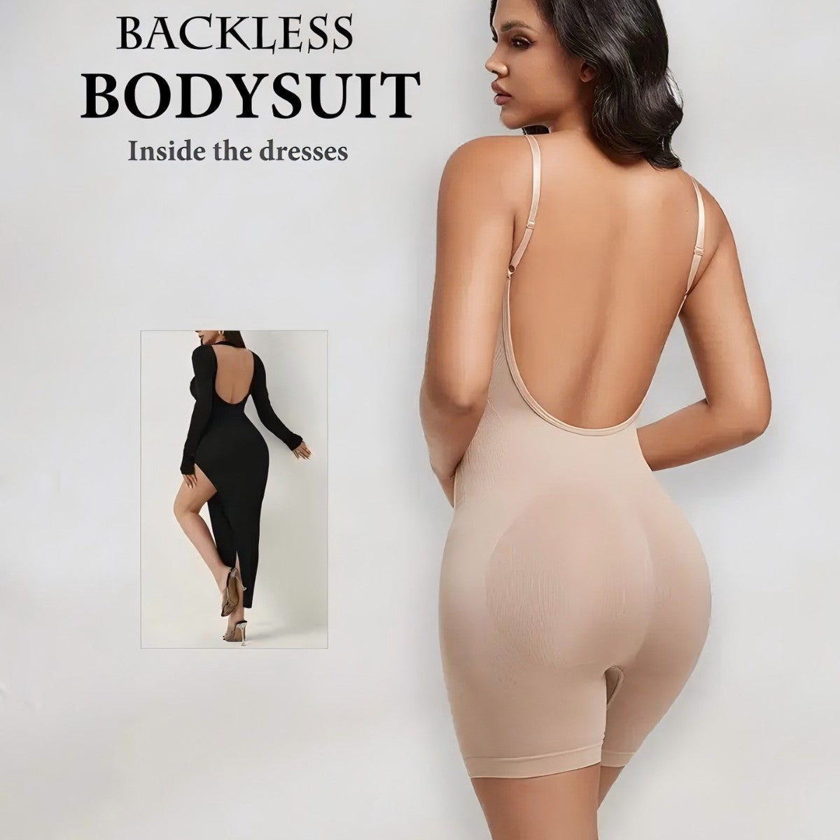 Seamless Low-back Shapewear