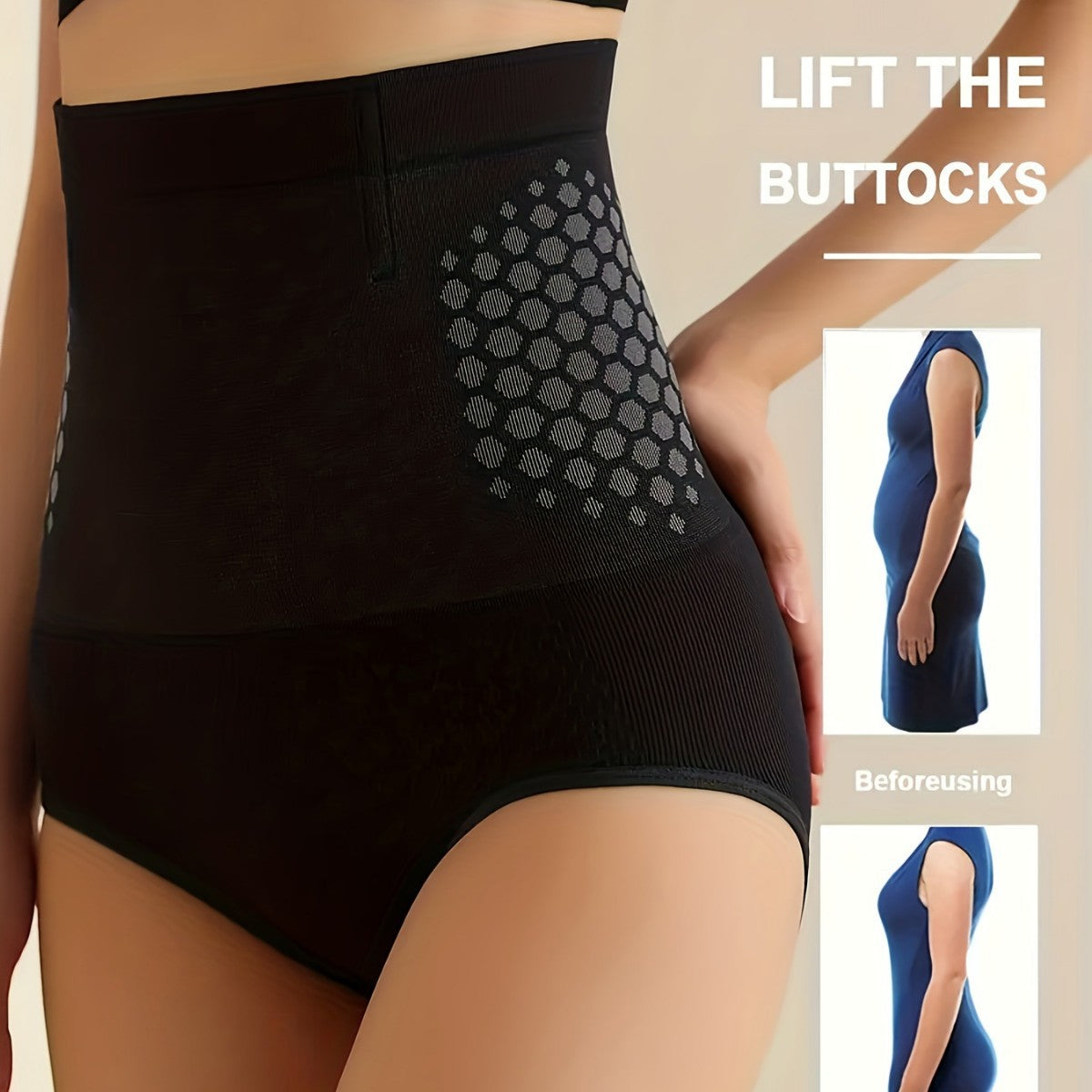 Seamless Tummy Control Butt-Lifting Brief