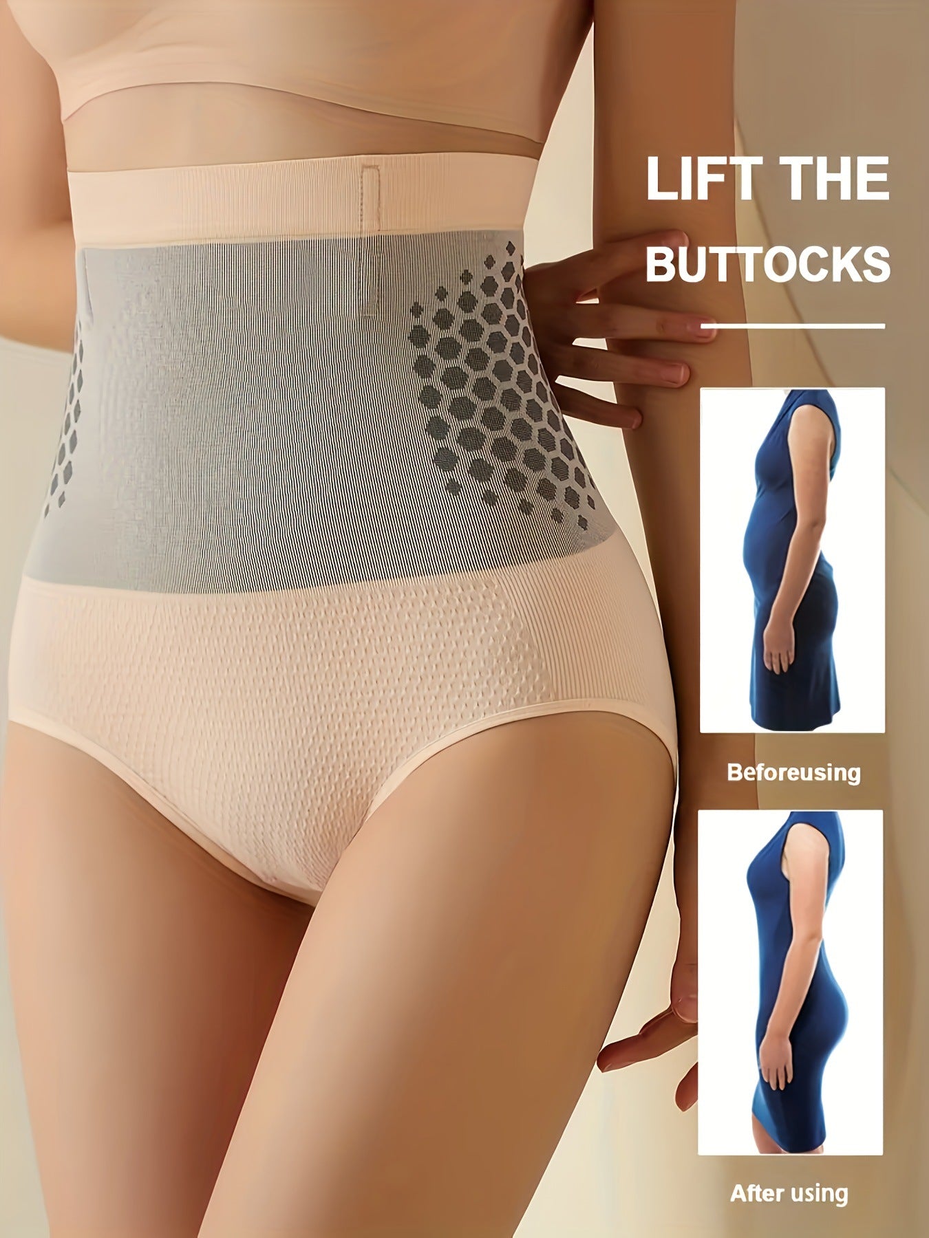 Seamless Tummy Control Butt-Lifting Brief